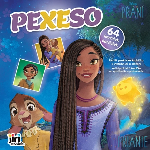 Atminties žaidimas „Pexeso“ sąsiuvinyje „Přání“