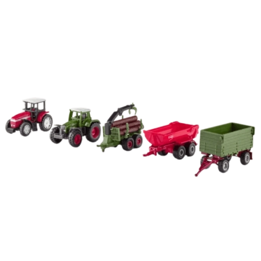 Siku Farmer – žemės ūkio transporto priemonių rinkinys 1:87