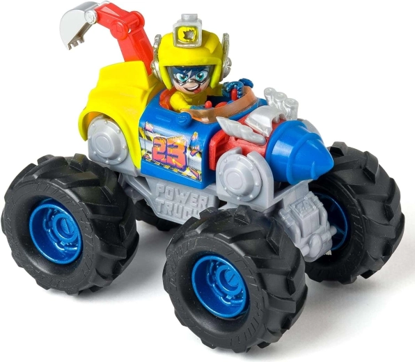 Transformacija 2v1: lenktyninis automobilis ir Monster Truck
