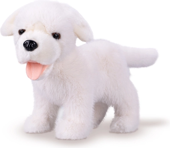 Plush White Labrador 23 cm