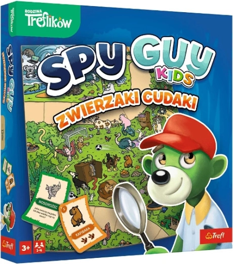 Spy Guy Kids: Nuostabūs gyvūnėliai – kooperatyvinis šeimos žaidimas