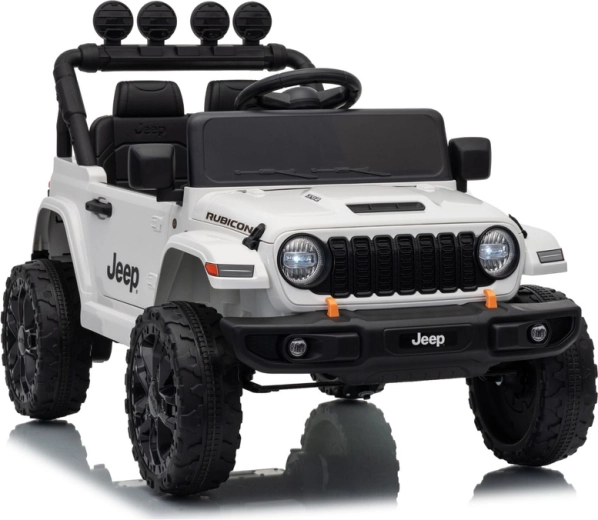 Children's Electric Ride-On Jeep Rubicon 24 V – White
