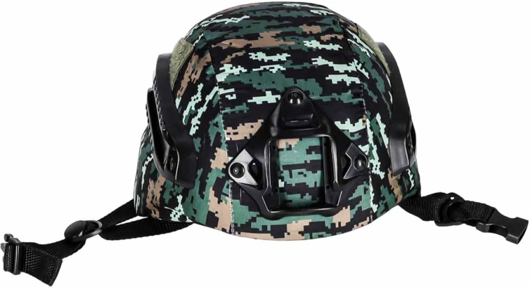 Helmet with removable equipment