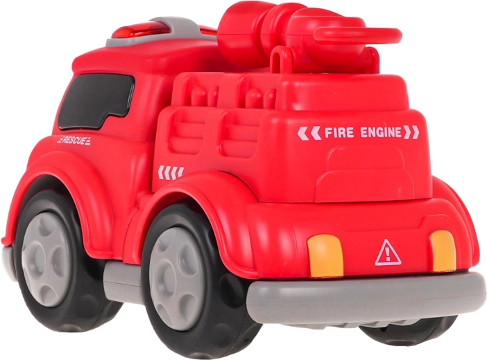 Interaktyvus magnetinis gaisrinės automobilis