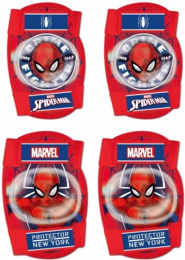 Spiderman (Seven) kelių ir alkūnių apsaugų rinkinys – 4 vnt.