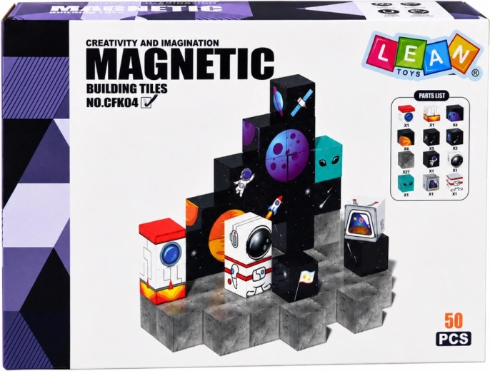 Magnetinis sujungimas greitam 2D ir 3D konstravimui