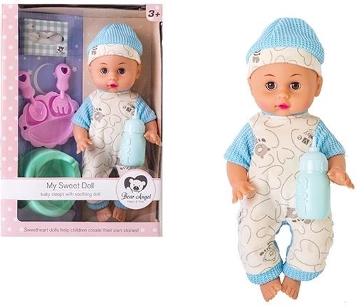 Baby doll with accessories - 1 piece