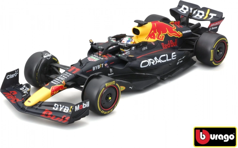 Die-cast F1 model ORACLE RED BULL RACING RB18 1:24 with Sergio Pérez