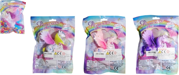Plastikinis vienaragis su šukomis - 1 vnt.