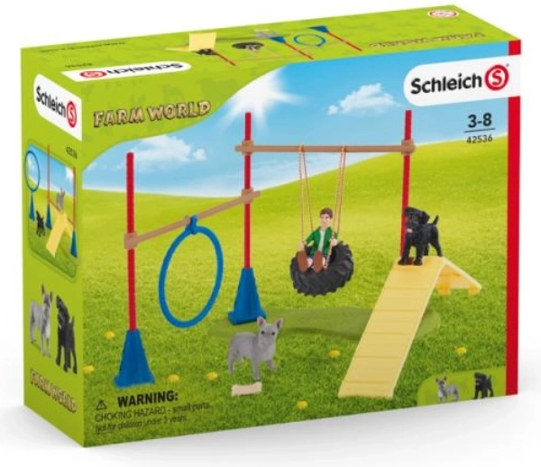 Schleich Farm World šunų treniruočių aikštelė