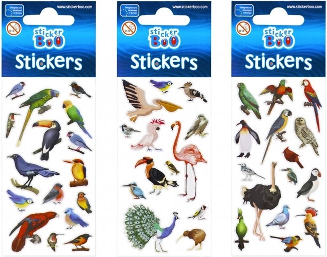 Bird stickers - 1 piece