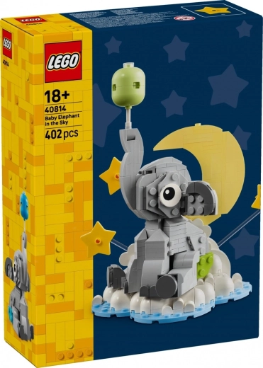 LEGO Iconic drambliukas ant debesėlio