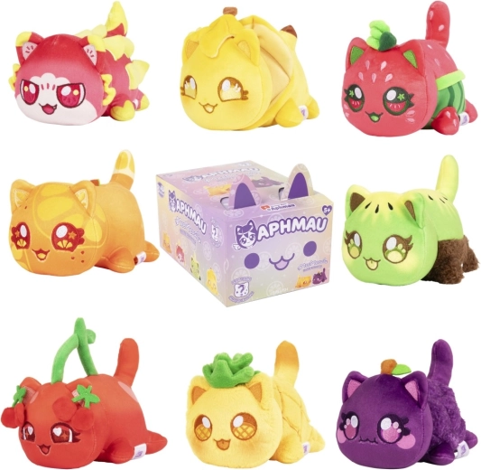 Aphmau Mystery MeeMeow vaisinė pliušinė katytė (siurprizas)