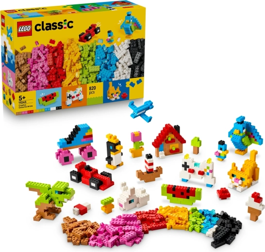 LEGO Classic kūrybinės spalvotos kaladėlės
