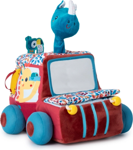 Lilliputiens textile activity car with mirror