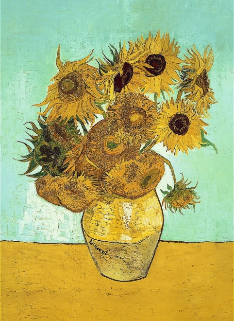 TrefL medinė dėlionė Vincent van Gogh – Saulėgrąžos