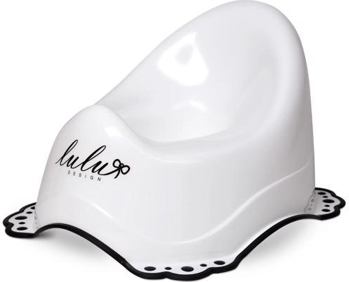 Maltex non-slip potty zebra grey
