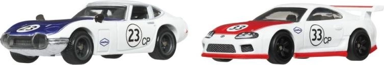 HOT WHEELS Premium 1:64 Die-Cast 2-Pack – Racing Cars