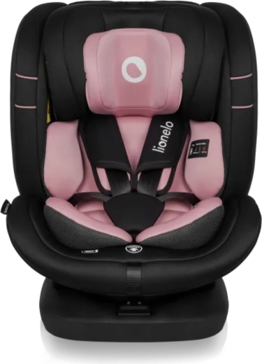 Automobilinė kėdutė LIONELO Bastiaan i-Size, 40–150 cm, Pink Rose