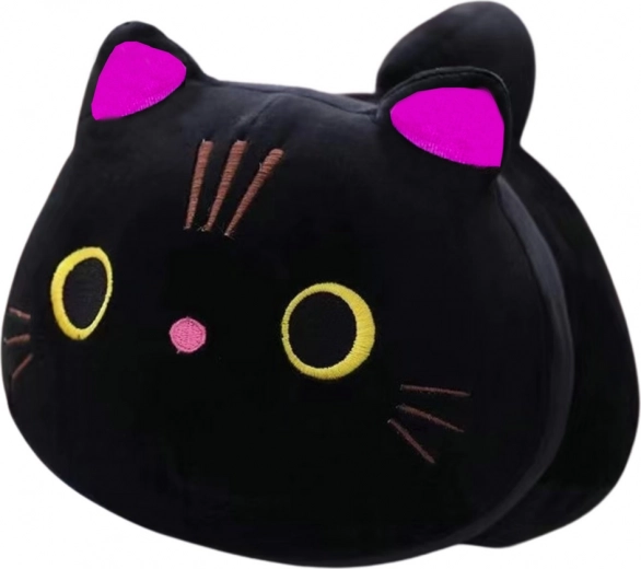 Plush Toy Black Cat 18 cm