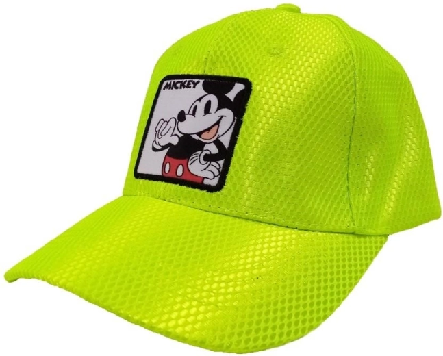 Vaikiška žalia Mickey Mouse kepuraitė su snapeliu