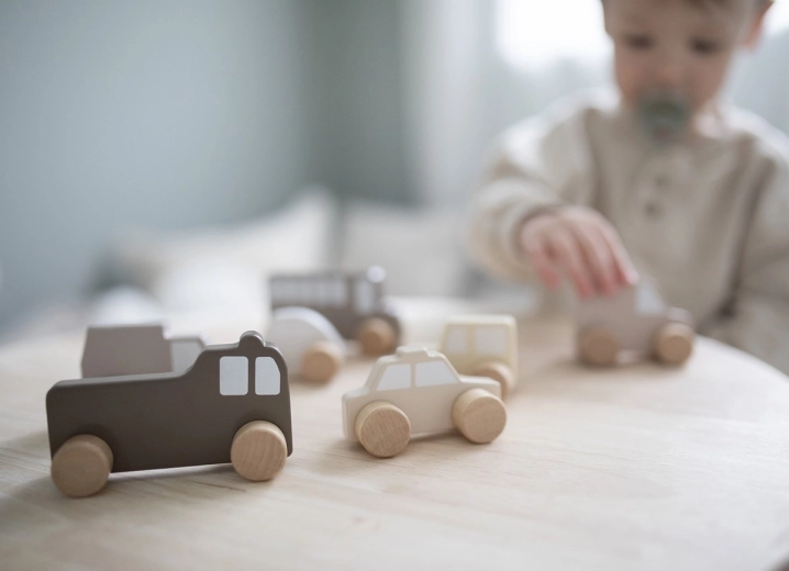 Easy driving thanks to sturdy wheels