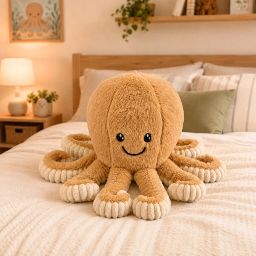 Cute embroidered details and a room decoration