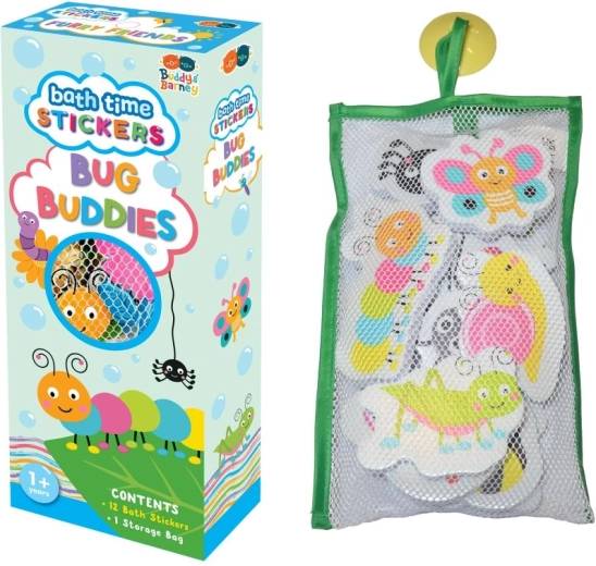 Buddy & Barney Vabzdžių gyvenimas – vonios lipdukų rinkinys vaikams