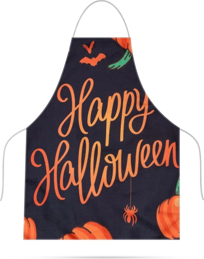 Halloween kitchen apron made of waterproof canvas