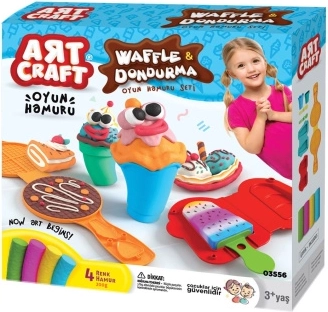 Art Craft vaflių ir ledų modeliavimo rinkinys, 200 g