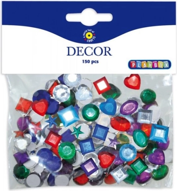 Self-adhesive Gemstones PLAYBOX for Decorating