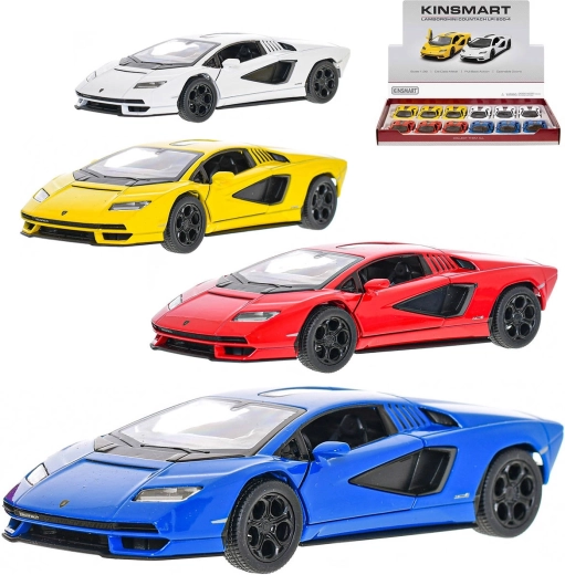 Kinsmart metalinis automobilio modelis Lamborghini Countach LPI 800-4 12,5 cm (1:38) – 1 vnt.