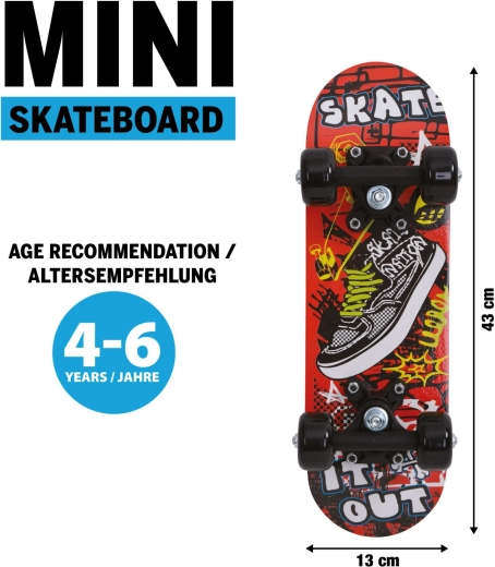 Schildkröt mini riedlentė skate it out 17"