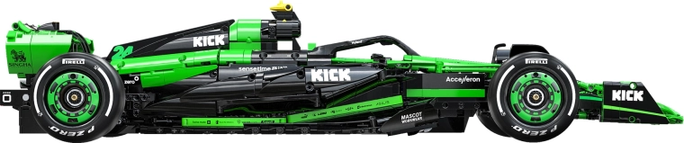 Realistinis F1 vienčiašio atlikimas masteliu 1:8