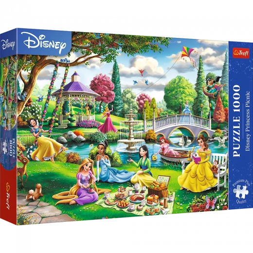 Aukščiausios kokybės 1000 dalių dėlionė – piknikas su DISNEY princese