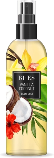 Kūno purškiklis su vanilės ir kokosų aromatu 200 ml