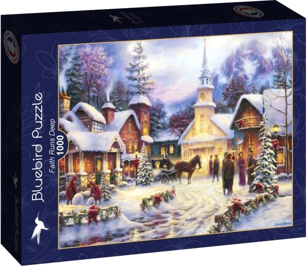 Bluebird puzzle Deep Faith 1000 pieces