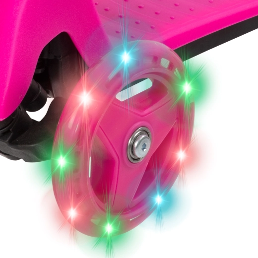 Šviečiantys LED ratukai be baterijų