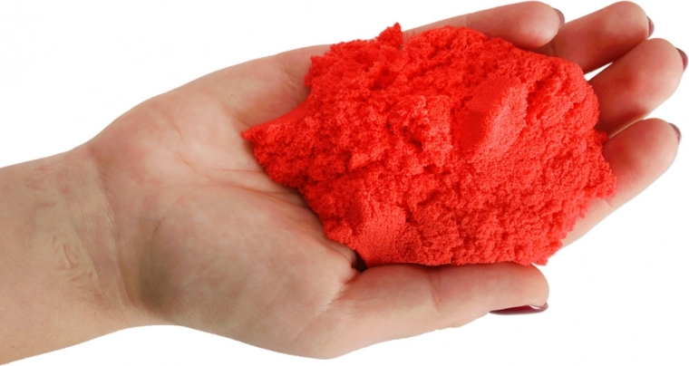 Magical kinetic sand for kids 1 kg – Red