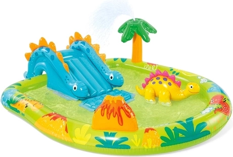 Palm tree with water sprayer