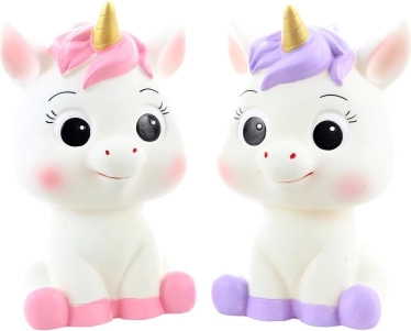 Plastic Unicorn Money Box