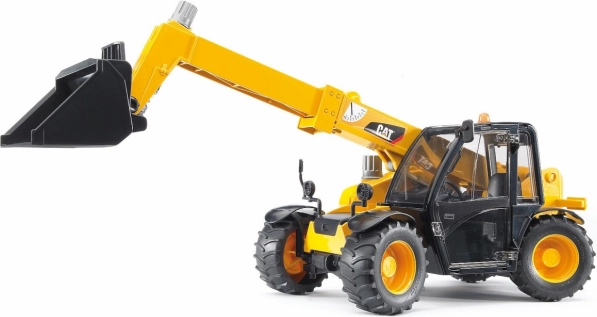 BRUDER CATERPILLAR teleskopinis krautuvas su išstumiamu strėliu 1:16