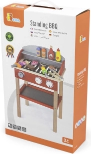 Viga wooden standing grill for children