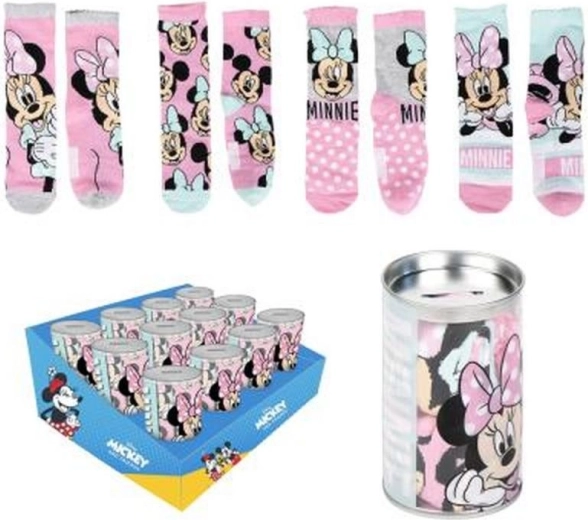 Kojinės MINNIE – pakuotė 4 vnt.