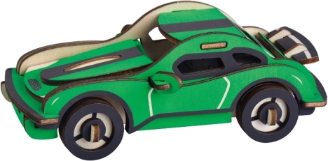 Medinė 3D dėlionė „Hurricane“ lenktyninis automobilis
