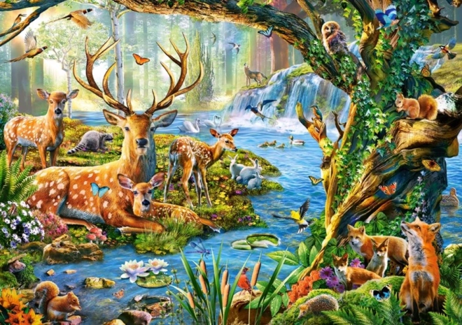 Puzzle Life in the Forest 500 Pieces