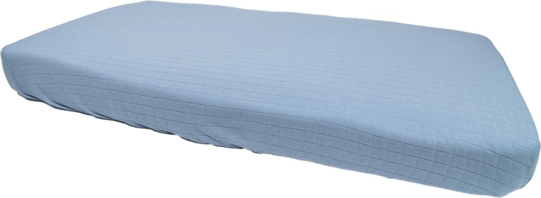 Lodger Slumber Solid paklodė lovytei 60 × 120 cm blue fogg