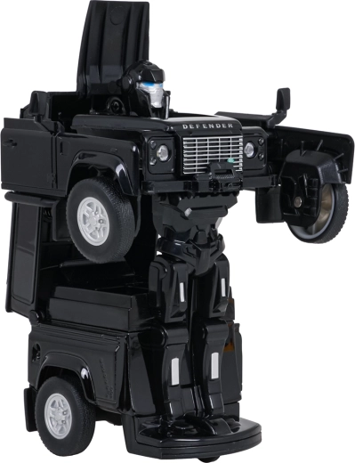 Car transforming into a robot