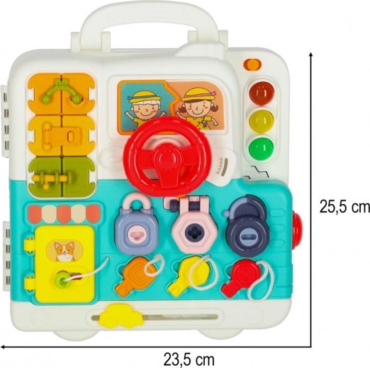 Spynelės, rakteliai ir virvelės smulkiajai motorikai