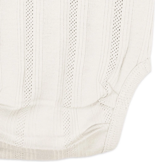 Modern pointelle texture and comfortable trims